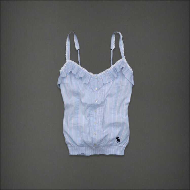 Mignon A&F Femmes Laceness Robe en Lumière Bleu