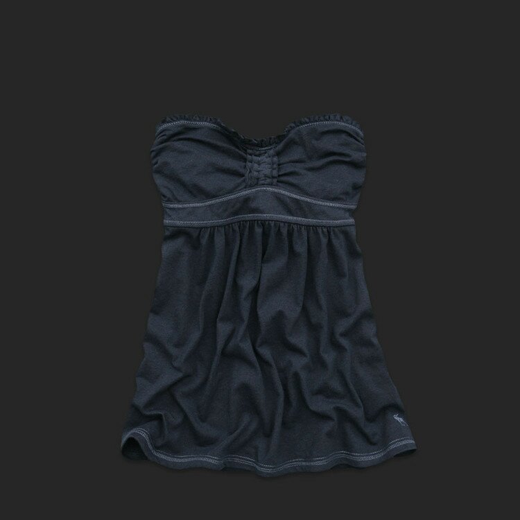 Mignon Abercrombie and Fitch Femmes Robe tube Grille en Noir