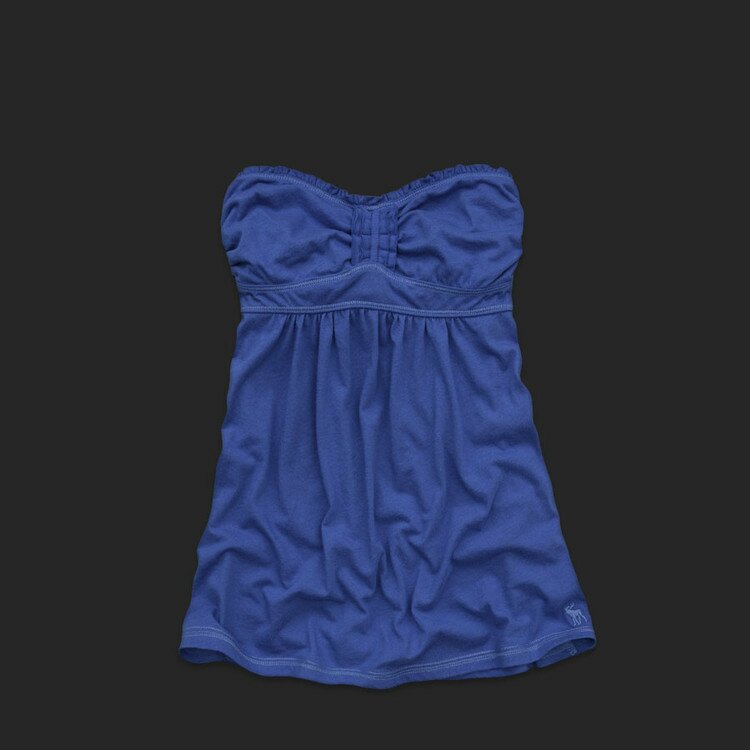 Mignon Abercrombie and Fitch Femmes Robe tube Grille en Marine