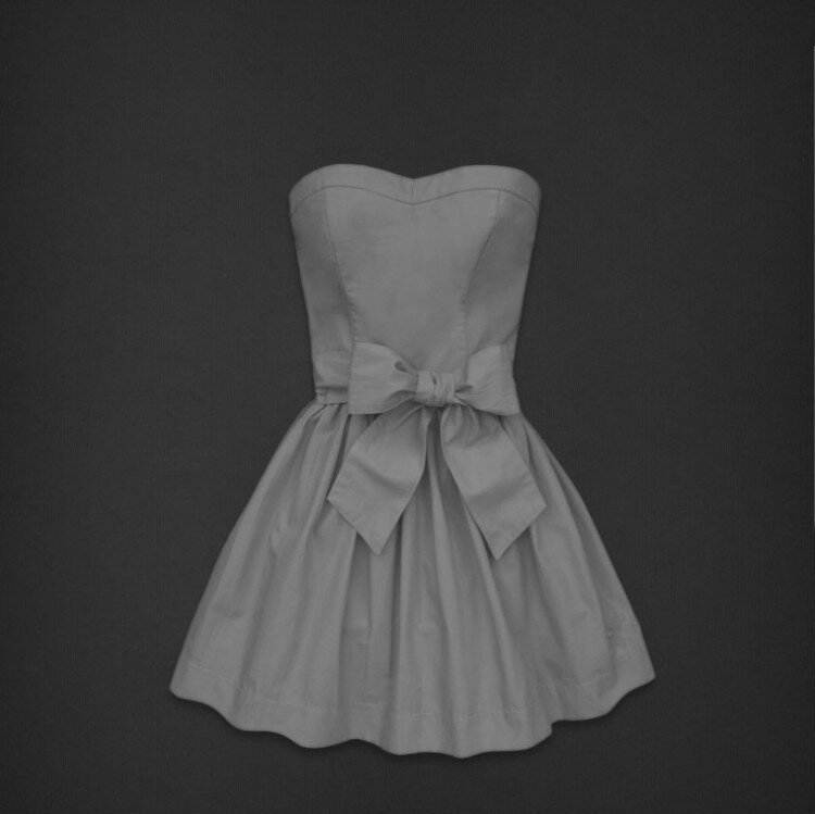 Fashional Abercrombie and Fitch Femmes Robe tube en Gris