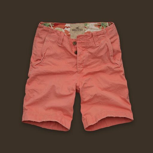 Hollister Homme 6128 Loisir Court rouge