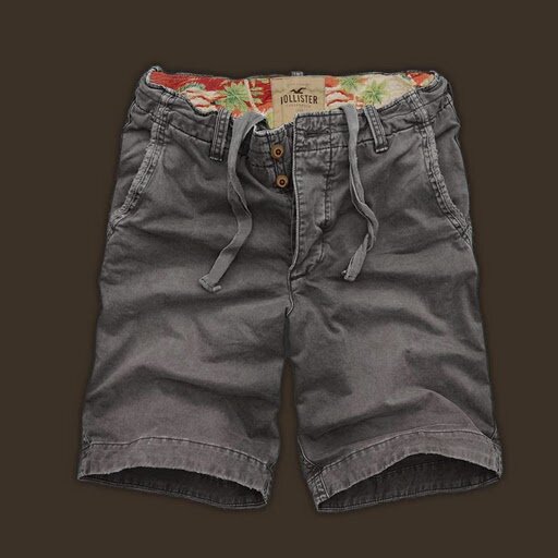 Hollister Homme 6133 Loisir Court gris