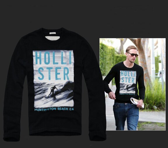 Hollister Homme 5619 T-Shirts manches longues