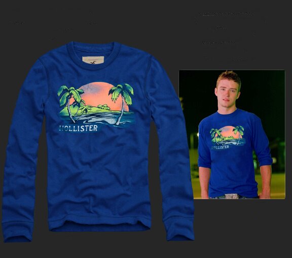 Hollister Homme 5621 T-Shirts manches longues