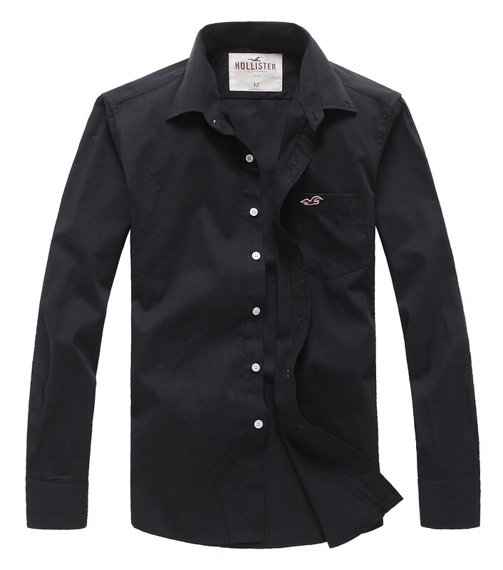 Hollister Homme 6154 Chemise noir