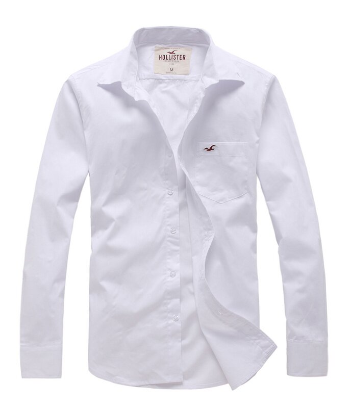 Hollister Homme 6155 Chemise blanc