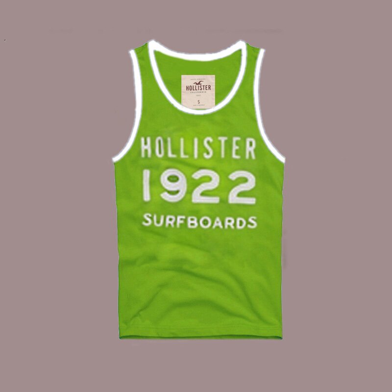 Hollister Homme 6152 Débardeur vert