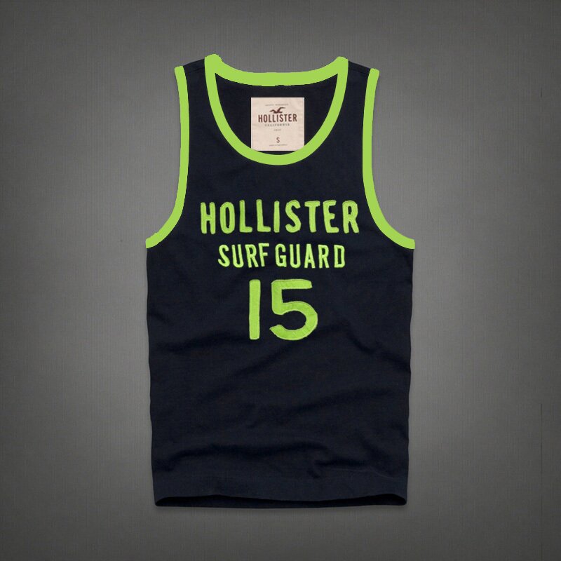 Hollister Homme 6149 Débardeur saphir
