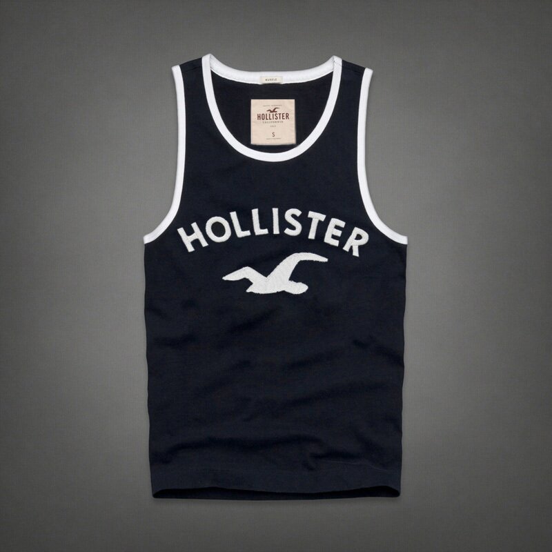 Hollister Homme 6150 Débardeur saphir