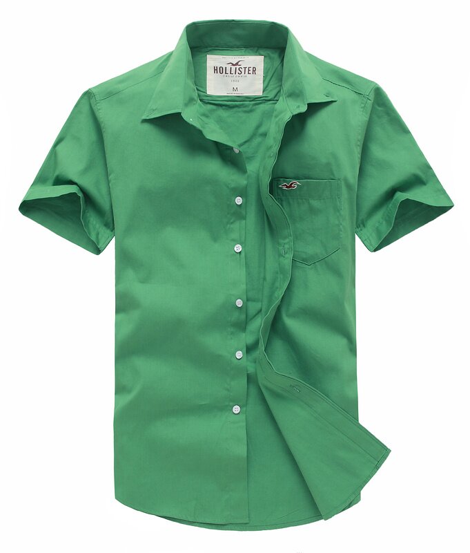 Hollister Homme 6171 Chemise Army Green