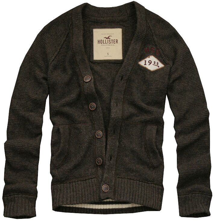 Hollister Homme 6031 Pulls Boutiques à Londres café
