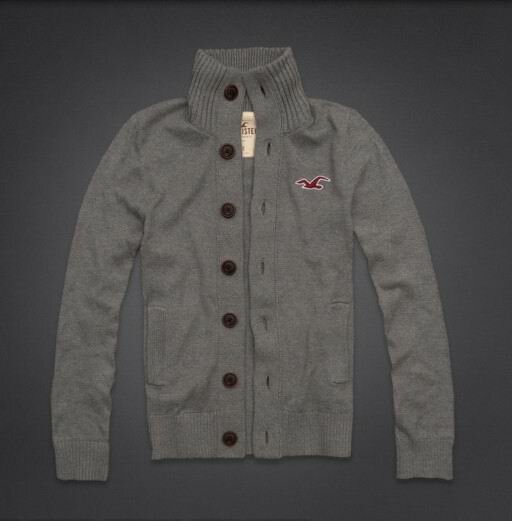 Hollister Homme 6048 Pulls Boutiques à Londres gris