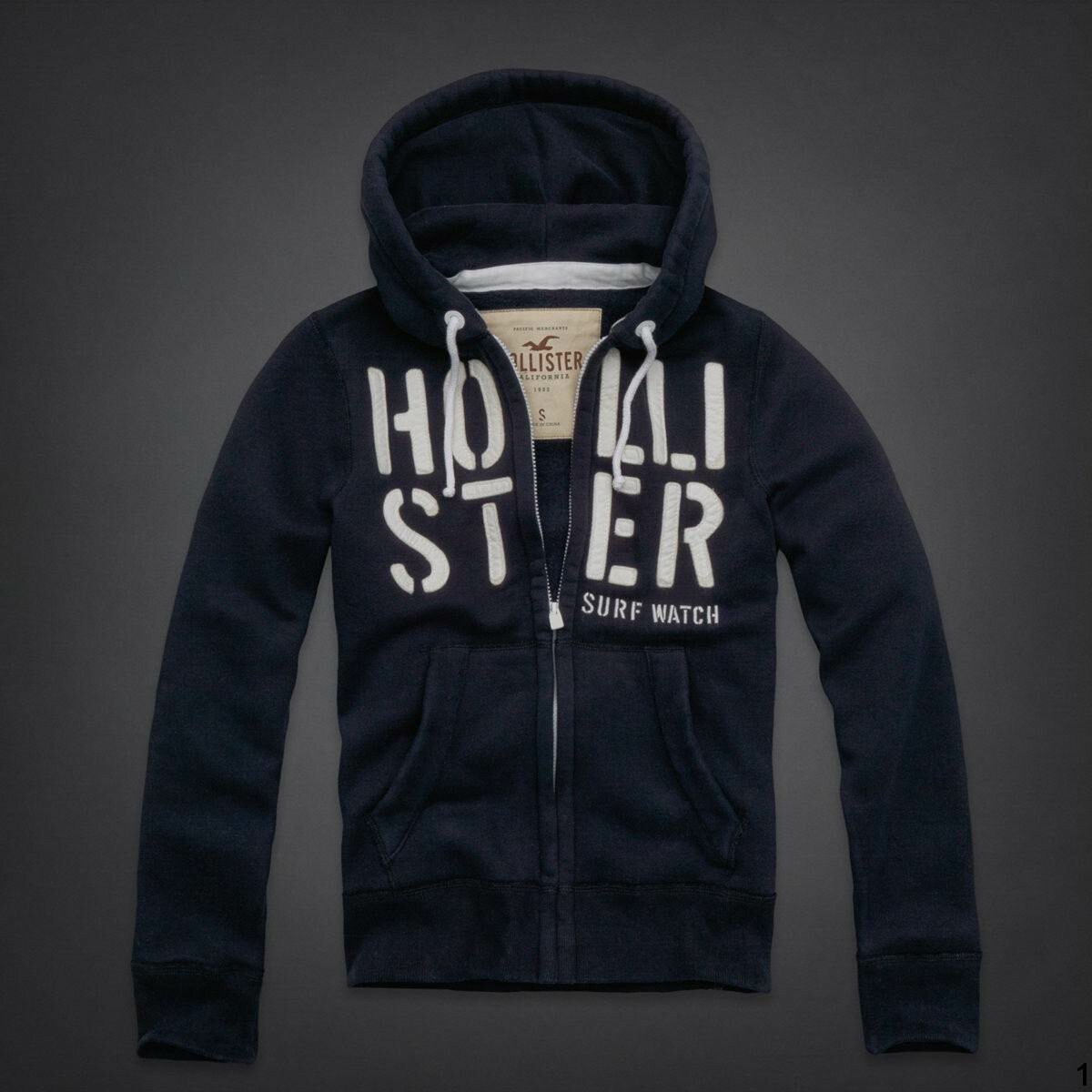 Hollister Homme 5521 Sweater avec capuche
