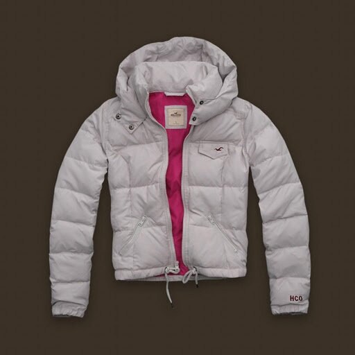 Hollister Femme 6503 Doudoune Beige
