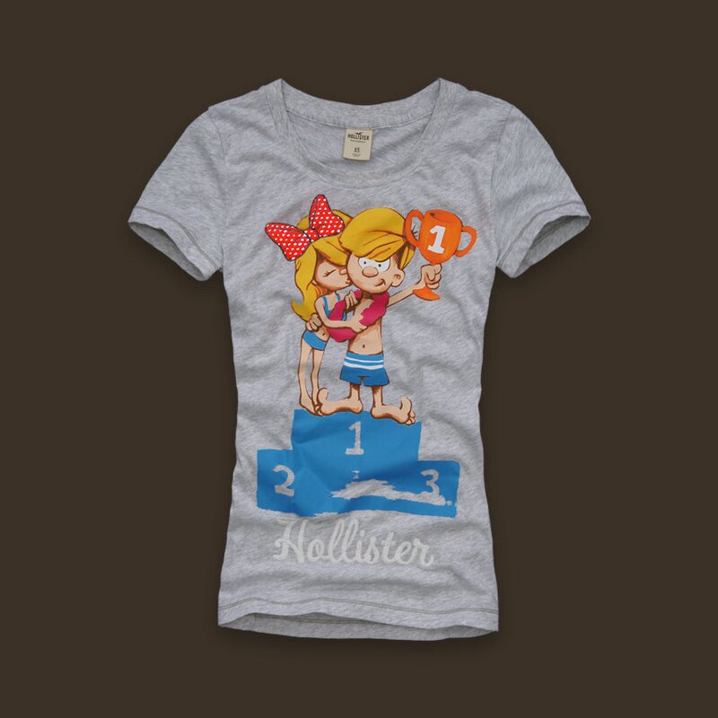 Hollister Femme 6306 T-Shirts uk magasin