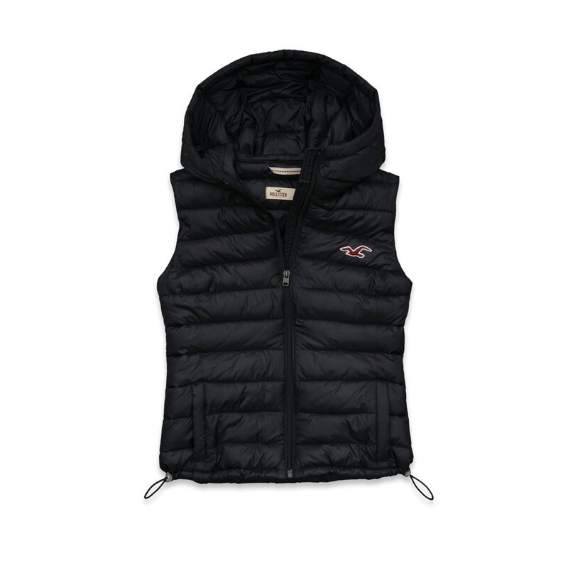 Hollister Femme 6327 Doudoune sans manches saphir