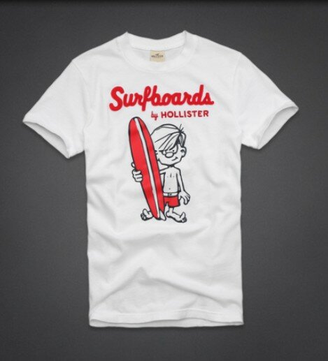 Hollister Homme 5878 T-Shirts boutique