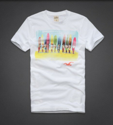 Hollister Homme 5883 T-Shirts boutique