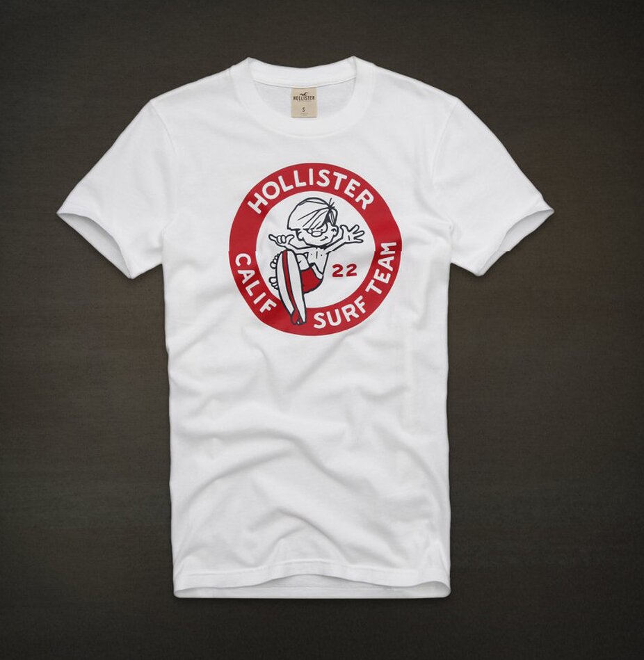 Hollister Homme 5886 T-Shirts boutique