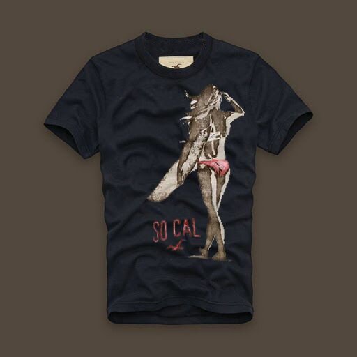 Hollister Homme 5893 T-Shirts boutique