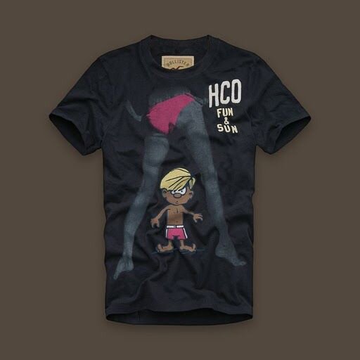 Hollister Homme 5894 T-Shirts boutique