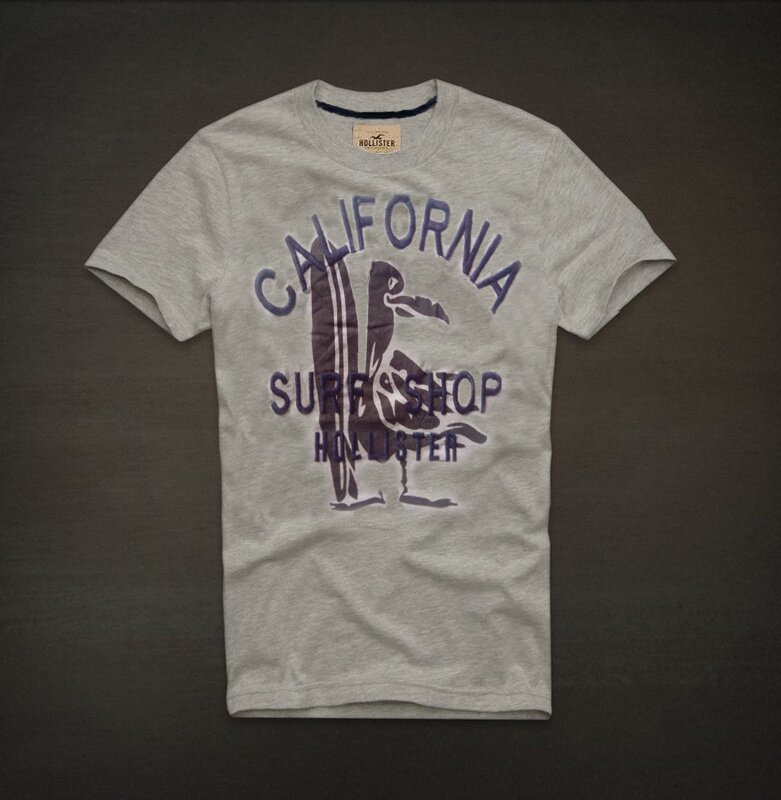 Hollister Homme 5944 T-Shirts boutique