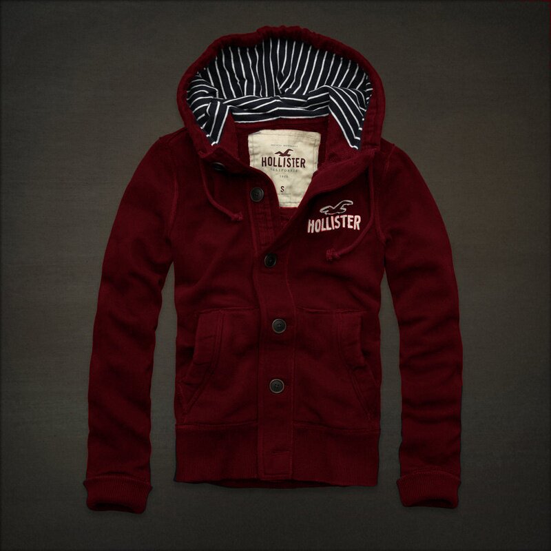 Hollister Homme 5556 Sweater avec capuche Londres