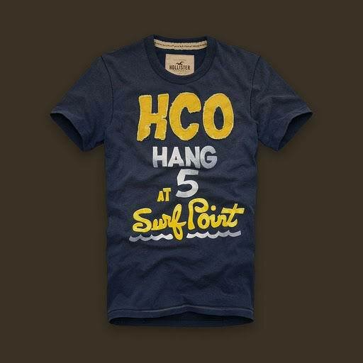 Hollister Homme 5991 T-Shirts boutique