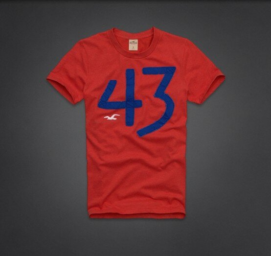 Hollister Homme 5722 T-Shirts Boutiques à Londres