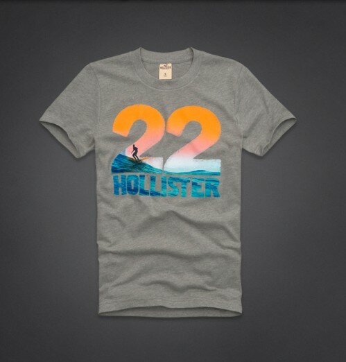 Hollister Homme 5725 T-Shirts Boutiques à Londres