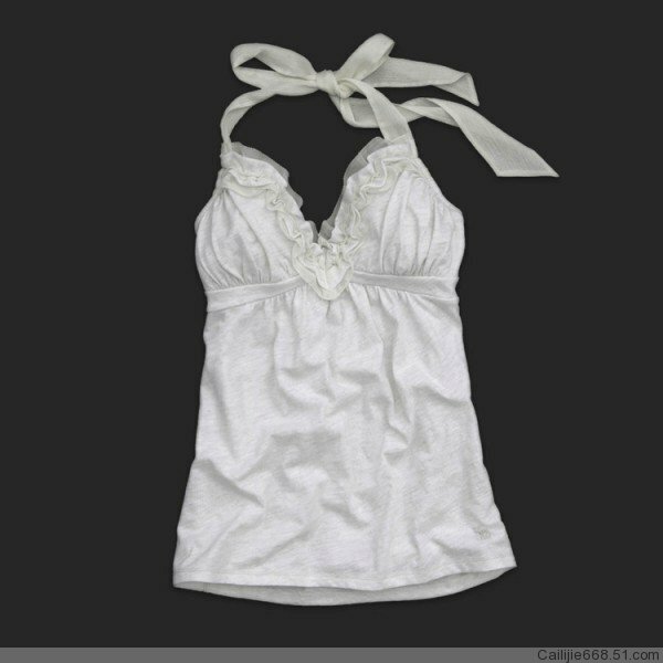 Sexy A&F Femmes Laceness Robe en Blanc