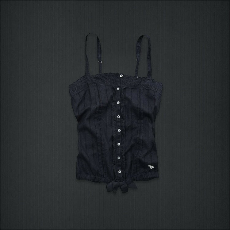 Simple A&F Femmes Court Robe en Reale Bleu
