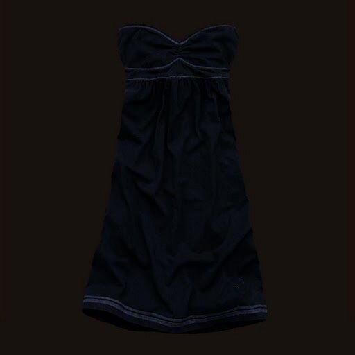Simple Abercrombie and Fitch Femmes Robe tube en Noir