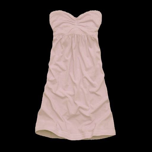 Simple Abercrombie and Fitch Femmes Robe tube en Nu