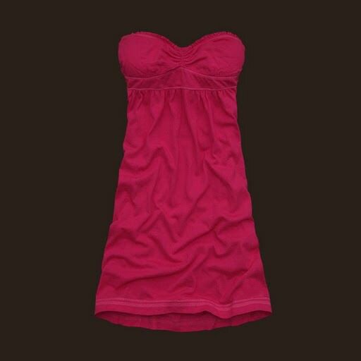 Simple Abercrombie and Fitch Femmes Robe tube en Rose