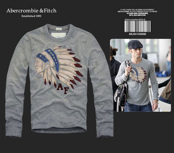 Abercrombie & Fitch Homme 2477 T-Shirts manches longues