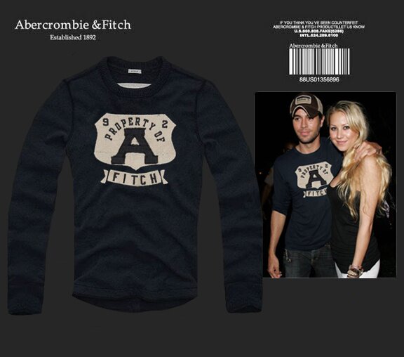 Abercrombie & Fitch Homme 2480 T-Shirts manches longues