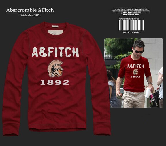 Abercrombie & Fitch Homme 2482 T-Shirts manches longues