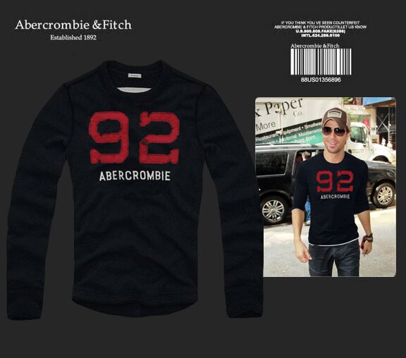 Abercrombie & Fitch Homme 2483 T-Shirts manches longues