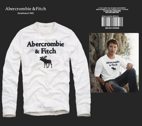 Abercrombie & Fitch Homme 2484 T-Shirts manches longues