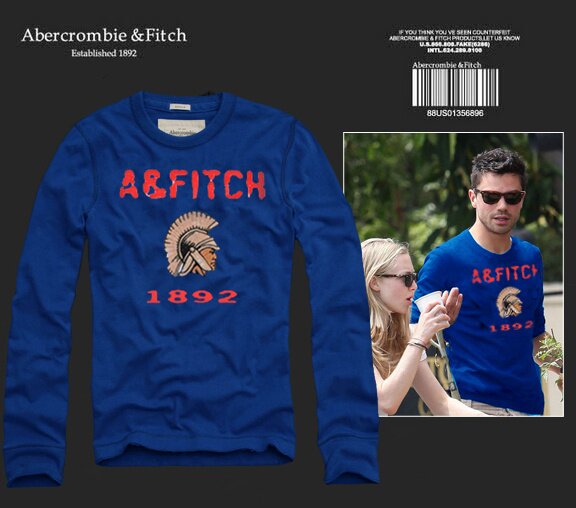 Abercrombie & Fitch Homme 2487 T-Shirts manches longues
