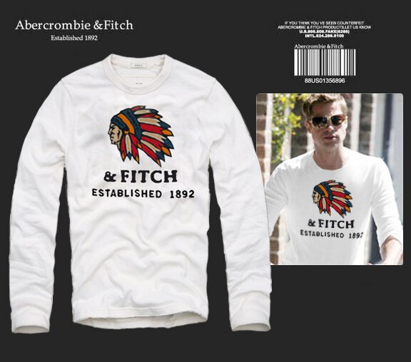 Abercrombie & Fitch Homme 2488 T-Shirts manches longues