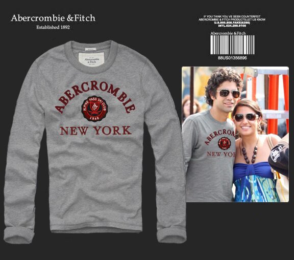 Abercrombie & Fitch Homme 2492 T-Shirts manches longues