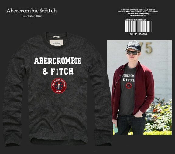 Abercrombie & Fitch Homme 2493 T-Shirts manches longues