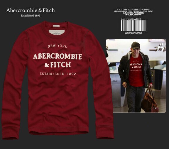 Abercrombie & Fitch Homme 2494 T-Shirts manches longues