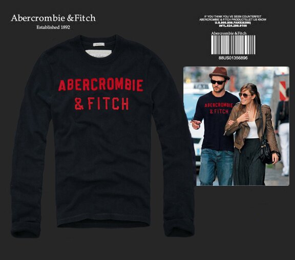 Abercrombie & Fitch Homme 2495 T-Shirts manches longues