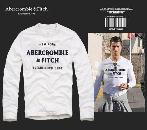 Abercrombie & Fitch Homme 2496 T-Shirts manches longues