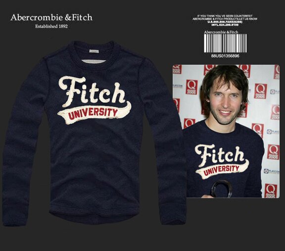 Abercrombie & Fitch Homme 2500 T-Shirts manches longues