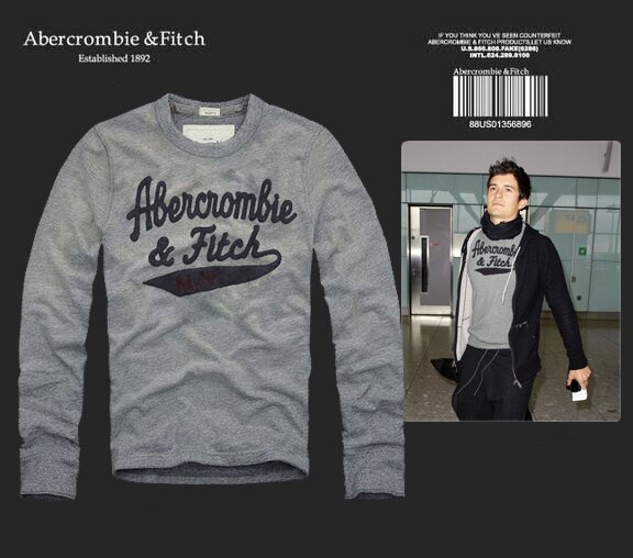 Abercrombie & Fitch Homme 2501 T-Shirts manches longues