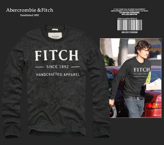 Abercrombie & Fitch Homme 2502 T-Shirts manches longues
